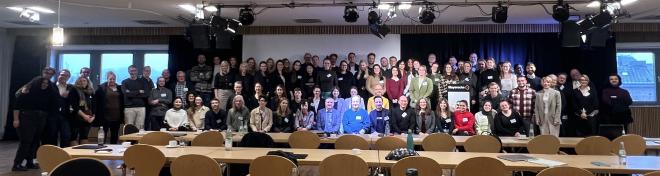 Group picture in the lecture room